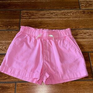 J crew girls pull on shorts in pink. NWOT